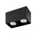 Plafoniera design modern TECTO-2 negru