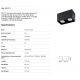 Plafoniere cu spoturi, Spoturi aplicate - Plafoniera design modern TECTO-2 negru