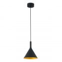 Pendul LED modern PAM-P small negru/auriu