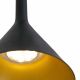 Pendule, Lustre suspendate - Pendul LED modern PAM-P small negru/auriu