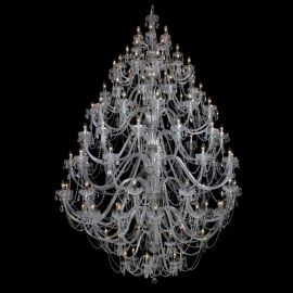Lustre Cristal Bohemia - Lustra 108 brate cristal Bohemia XXXL
