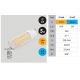 Becuri G4/G9/GX - BEC LED G9 5W 2700K Faro