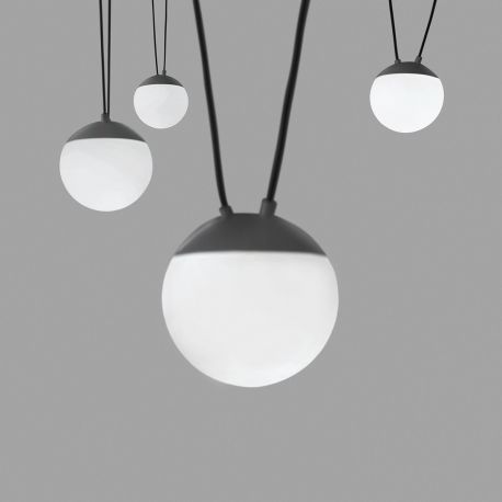 Pendule, Lustre suspendate - Lustra / Pendul MINE SPACE IV Grey