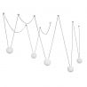Lustra / Pendul MINE SPACE V White