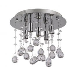 Plafoniere - Plafoniera MOONLIGHT PL5 CROMO
