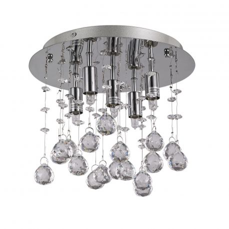 Plafoniere - Plafoniera MOONLIGHT PL5 CROMO