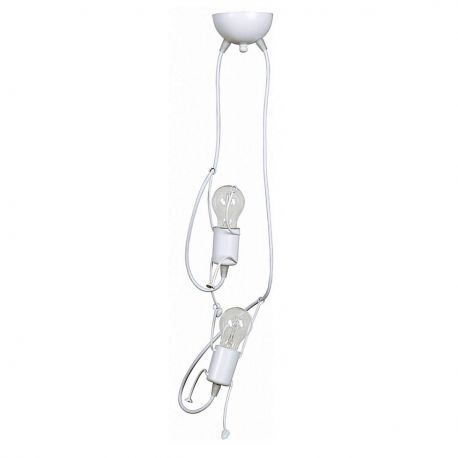 Pendule, Lustre suspendate - Pendul modern BOBI II alb