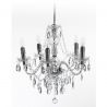 Candelabru cu 5 brate JEWEL transparent