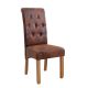 Seturi scaune, HoReCa - Set de 2 scaune Valentino whisky-maroniu