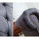 Canapele - Canapea Chesterfield 2 locuri gri antic