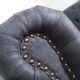 Canapele - Canapea Chesterfield 2 locuri gri antic