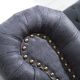 Canapele - Canapea clasica stil englezesc Chesterfield 3 locuri gri antic