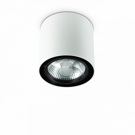 Plafoniere cu spoturi, Spoturi aplicate - Plafoniera, Spot aplicat MOOD PL1 BIG ROUND BIANCO