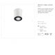 Plafoniere cu spoturi, Spoturi aplicate - Plafoniera, Spot aplicat MOOD PL1 SMALL ROUND BIANCO