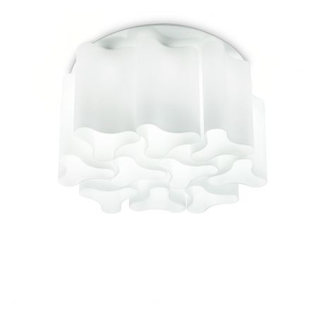 Plafoniere - Plafoniera design lux COMPO PL10 BIANCO