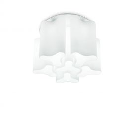 Plafoniere - Plafoniera design lux COMPO PL6 BIANCO