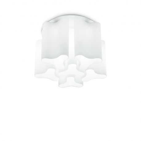 Plafoniere - Plafoniera design lux COMPO PL6 BIANCO