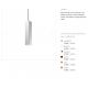 Pendule, Lustre suspendate - Pendul SKY SP1 NERO