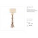 Lampadare - Lampadar design rustic DRIFTWOOD