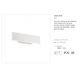 Aplice, corpuri de iluminat pentru pereti - Aplica LED DESK AP2 BIANCO