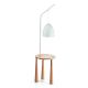 Lampadare - Lampadar cu suport din lemn PIANO PT1 BIANCO
