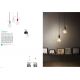 Aplice, corpuri de iluminat pentru pereti - Aplica de perete minimalista EDISON AP1 NERO