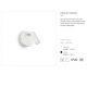 Aplice cu Spot - Aplica LED PAGE AP ROUND BIANCO