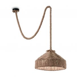 Pendule, Lustre suspendate - Pendul design rustic CANAPA SP1