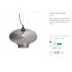 Pendule, Lustre suspendate - Lustra BISTRO SP1 ROUND fumurie