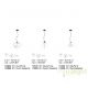 Pendule, Lustre suspendate - Lustra BISTRO SP1 SQUARE fumurie