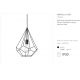 Pendule, Lustre suspendate - Pendul Industrial Style AMPOLLA-3