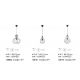 Pendule, Lustre suspendate - Pendul Industrial Style AMPOLLA-2