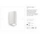 Aplice - Aplica LED IP55 KEOPE AP1 SMALL alb
