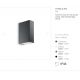 Aplice - Aplica IP44 TETRIS-2 AP2 antracit