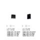 Aplice - Aplica IP44 TETRIS-1 AP1 alba