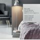 Pendule, Lustre suspendate - Pendul design nordic STRAP 16 negru