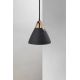 Pendule, Lustre suspendate - Pendul design nordic STRAP 16 negru