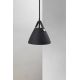 Pendule, Lustre suspendate - Pendul design nordic STRAP 16 negru