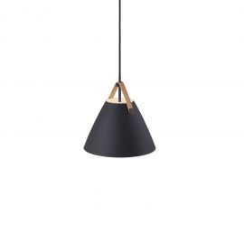 Pendule, Lustre suspendate - Pendul design nordic STRAP 27 negru