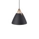 Pendule, Lustre suspendate - Pendul design nordic STRAP 36 negru