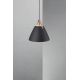 Pendule, Lustre suspendate - Pendul design nordic STRAP 36 negru