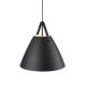 Pendule, Lustre suspendate - Pendul design nordic STRAP 48 negru