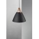 Pendule, Lustre suspendate - Pendul design nordic STRAP 48 negru