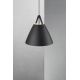 Pendule, Lustre suspendate - Pendul design nordic STRAP 48 negru