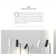 Veioze - Veioza design nordic MIB alba