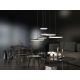 Pendule, Lustre suspendate - Pendul LED design modern ARTIST 40 negru